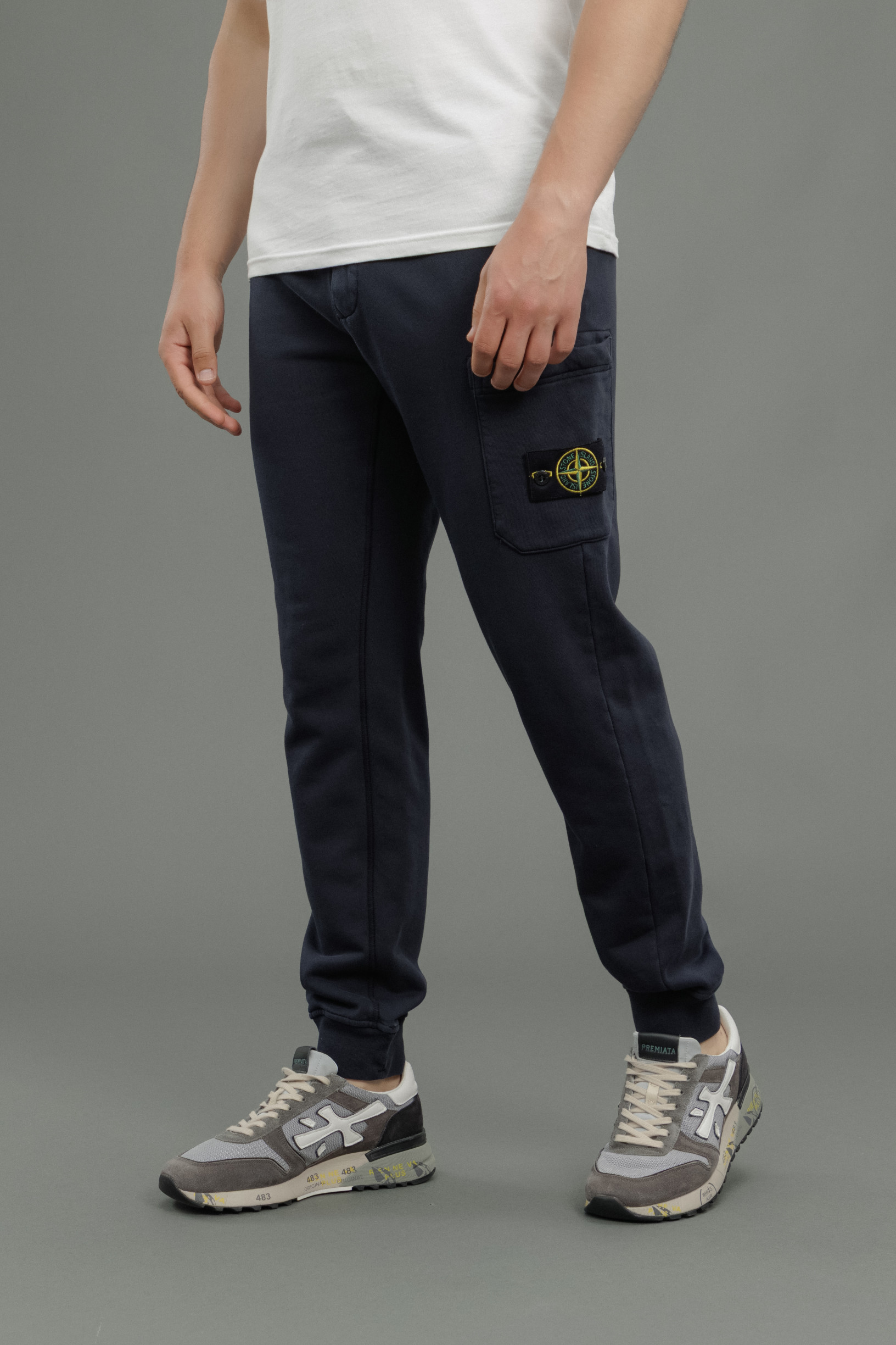Чоловічі штани STONE ISLAND 156200011-S0051 V0020, колір синій