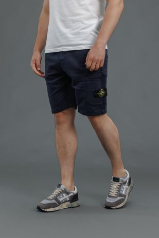 Чоловічі шорти STONE ISLAND 156200011-S0051 V0020, колір синій