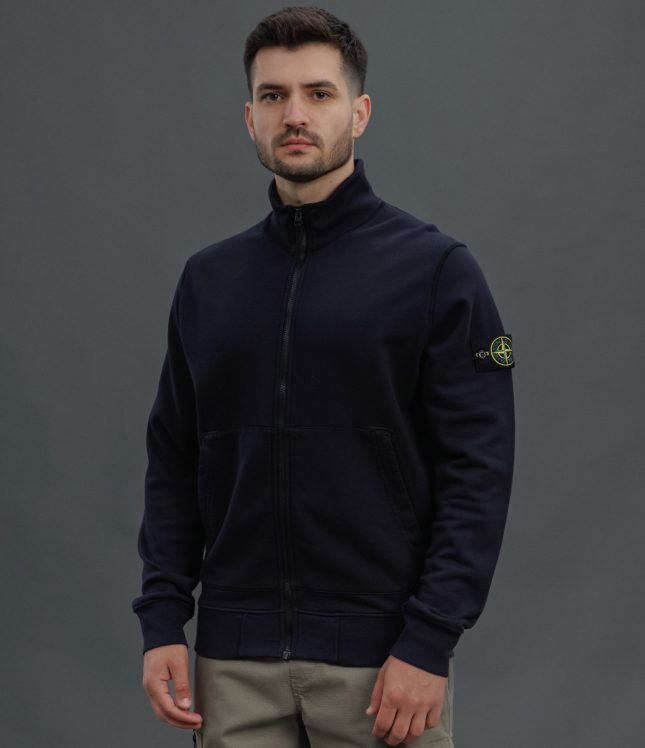 Чоловічий світшот STONE ISLAND 156100063-S0051 V0020, колір синій | Ціна 18499 грн, фото 1