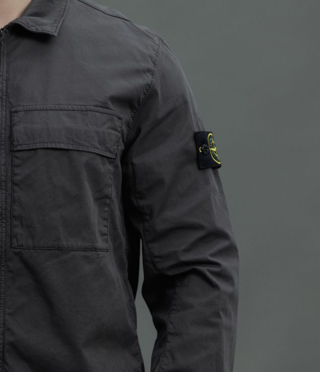 Чоловічий оверширт STONE ISLAND 1510210 V0065, колір сірий | Ціна 18999 грн, фото 4