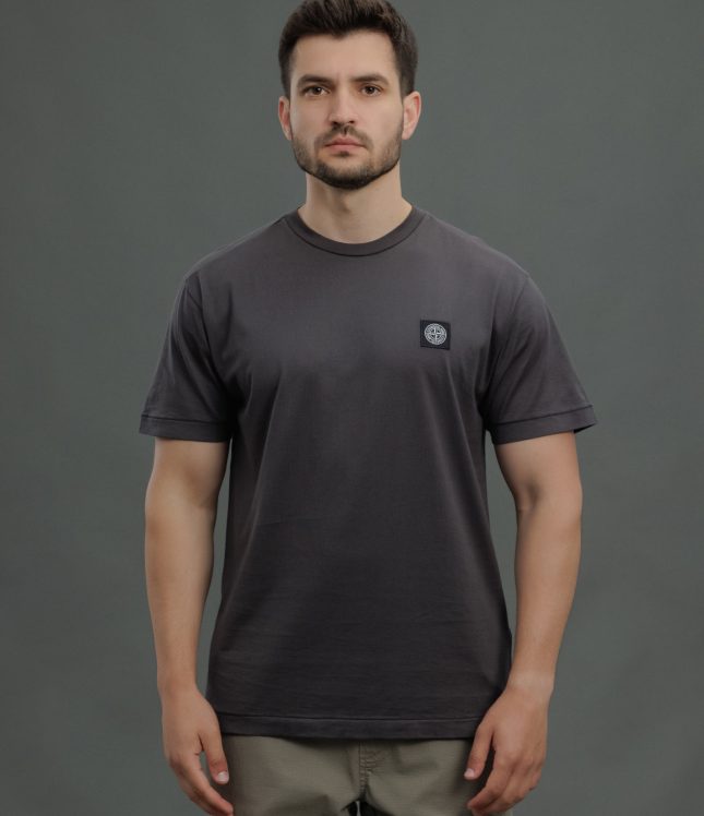 Чоловіча футболка STONE ISLAND 152100039-S0013 V0065, колір сірий | Ціна 6999 грн, фото 2