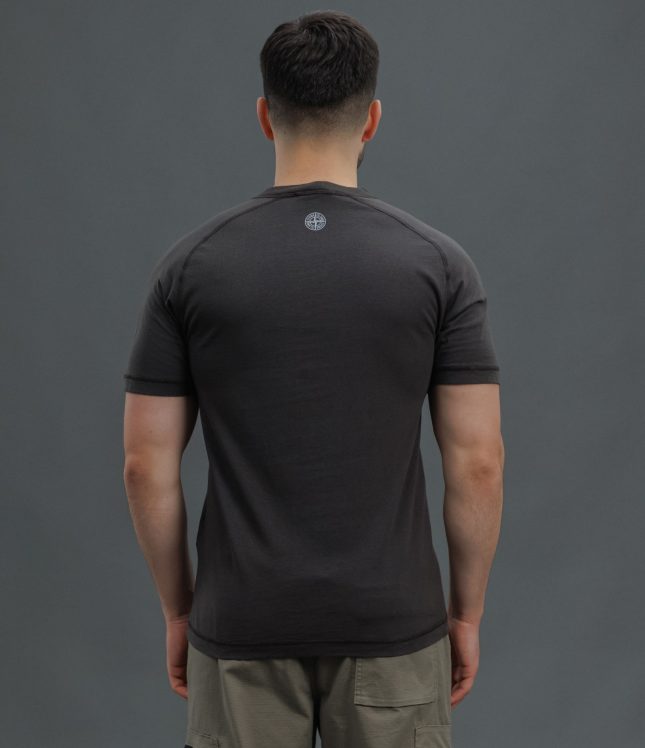 Чоловіча футболка STONE ISLAND 152100020-S0081 V0065, колір сірий | Ціна 8999 грн, фото 6