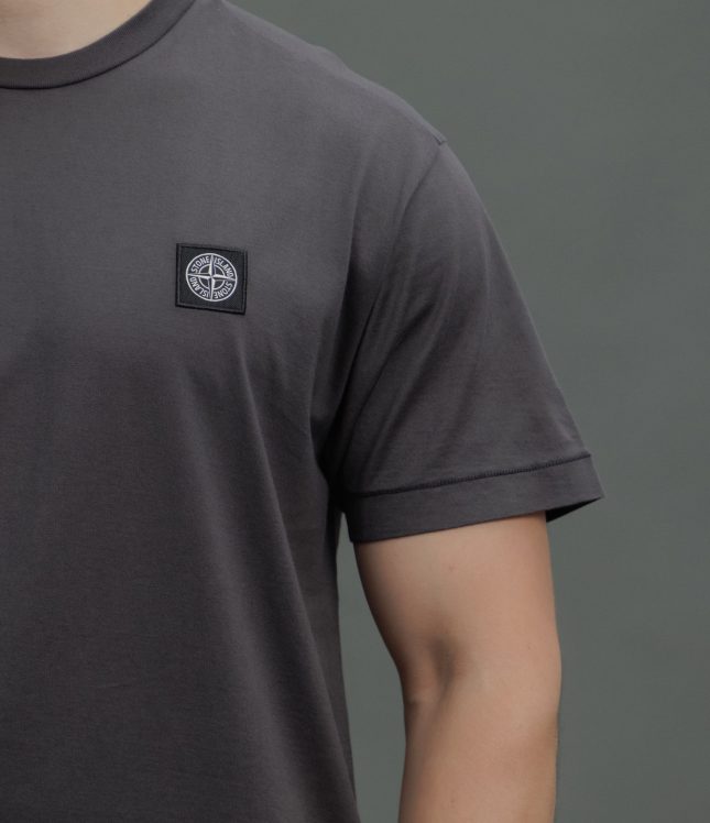 Чоловіча футболка STONE ISLAND 152100039-S0013 V0065, колір сірий | Ціна 6999 грн, фото 4