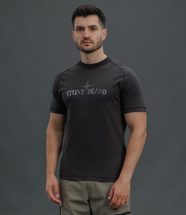 Чоловіча футболка STONE ISLAND 152100020-S0081 V0065, колір сірий | Ціна 8999 грн, фото 1