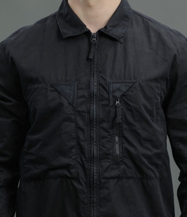 Чоловічий оверширт STONE ISLAND 15106WN V0129, колір чорний | Ціна 18999 грн, фото 3