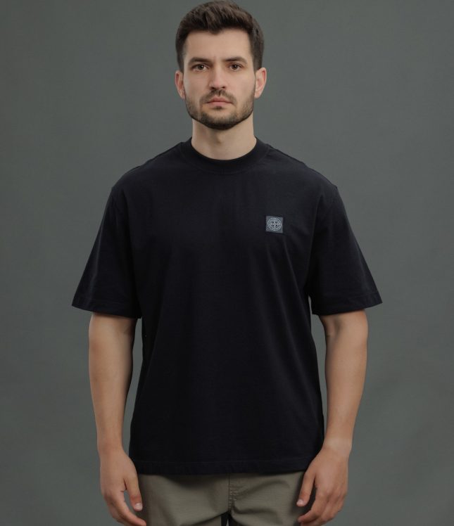 Чоловіча футболка STONE ISLAND 152100034-S0115 V0029, колір чорний | Ціна 6999 грн, фото 2
