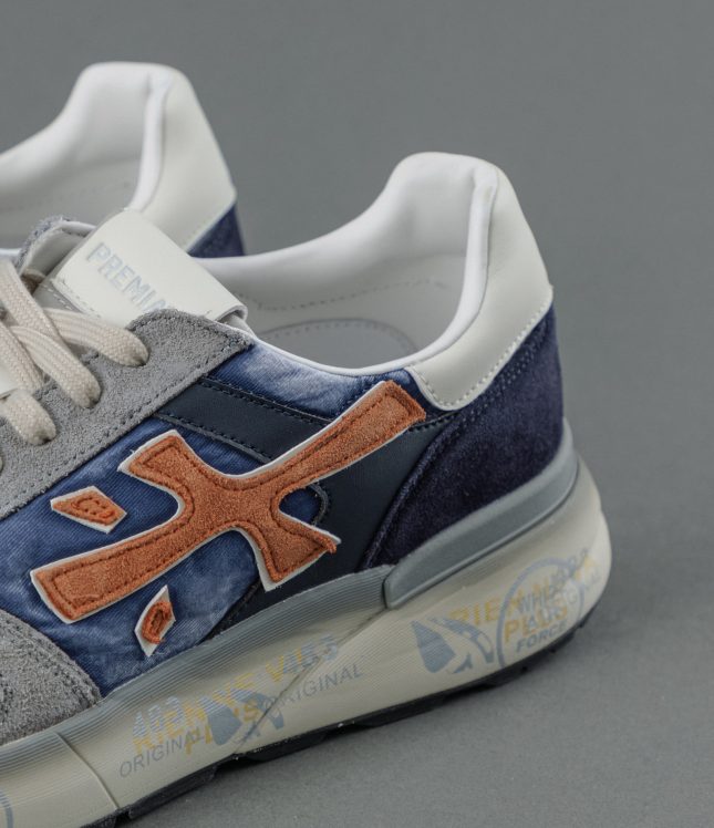 Чоловічі кросівки PREMIATA MICK 7215, колір синій | Ціна 13499 грн, фото 4