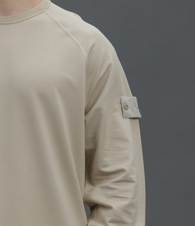 Чоловічий світшот STONE ISLAND 15610011-S00F3 V0090, колір бежевий | Ціна 14999 грн, фото 4