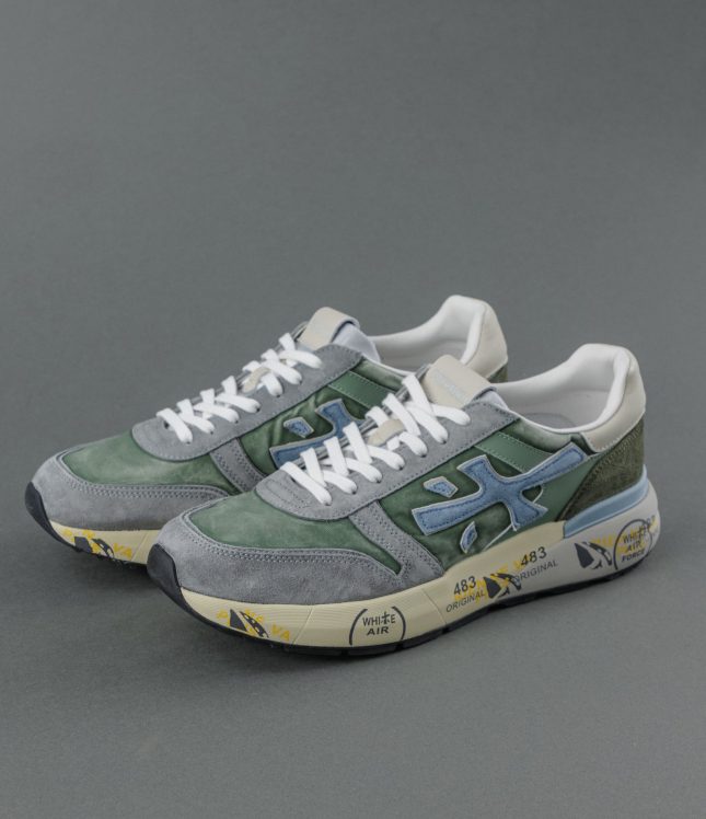 Чоловічі кросівки PREMIATA MICK 7216, колір зелений | Ціна 13499 грн, фото 1