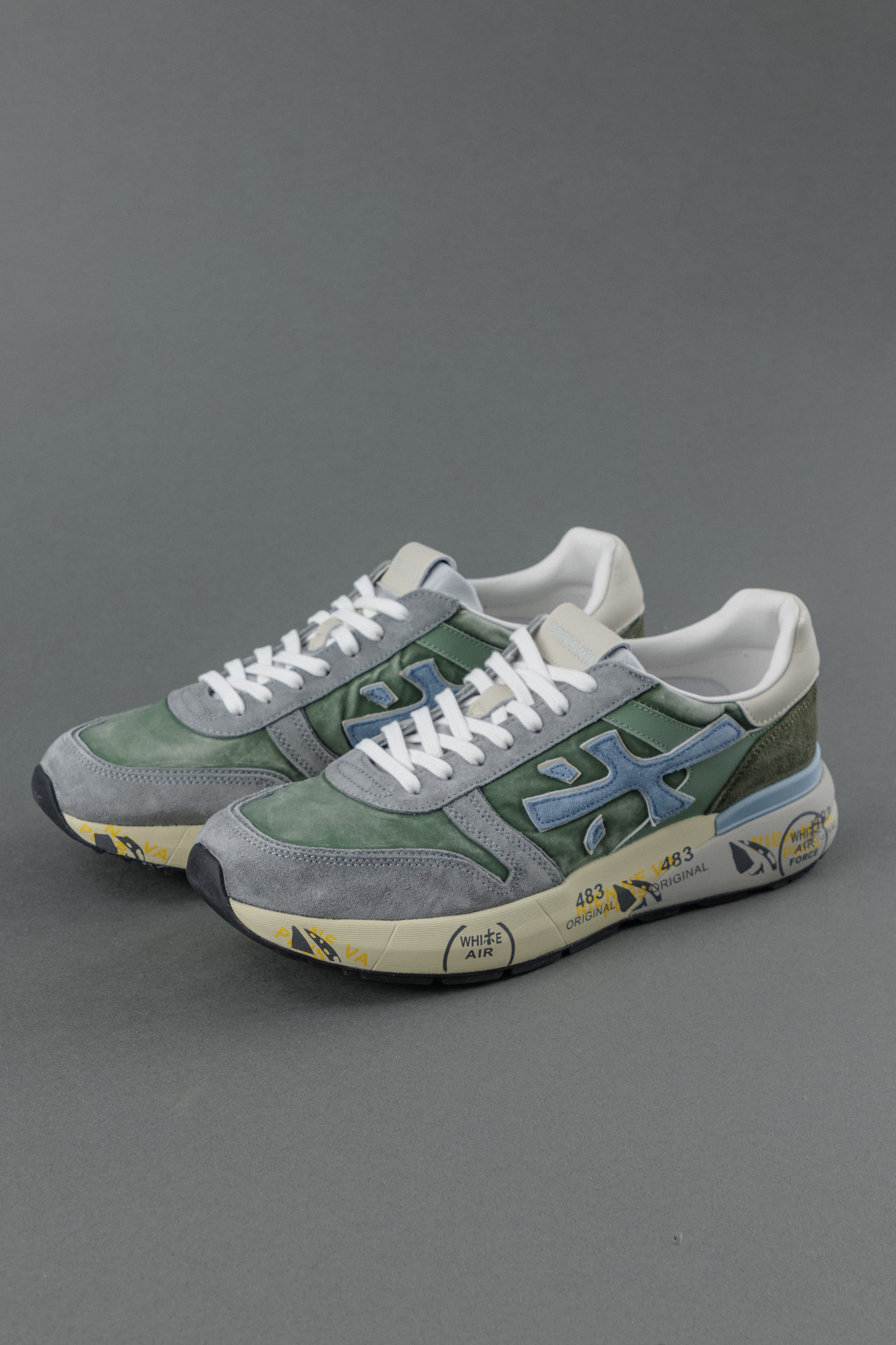 Чоловічі кросівки PREMIATA MICK 7216, колір зелений