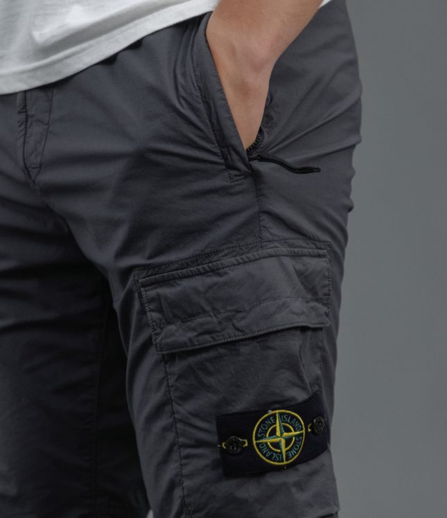 Чоловічі штани STONE ISLAND 153100031-S0003 V0065, колір сірий | Ціна 16999 грн, фото 4