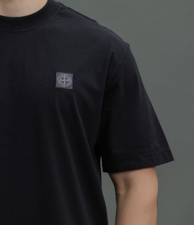Чоловіча футболка STONE ISLAND 152100034-S0115 V0029, колір чорний | Ціна 6999 грн, фото 4