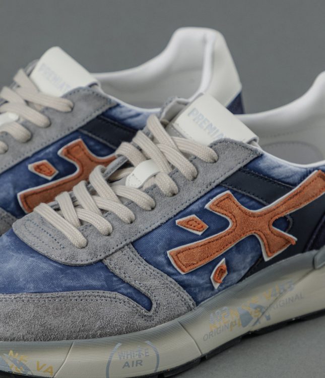 Чоловічі кросівки PREMIATA MICK 7215, колір синій | Ціна 13499 грн, фото 3