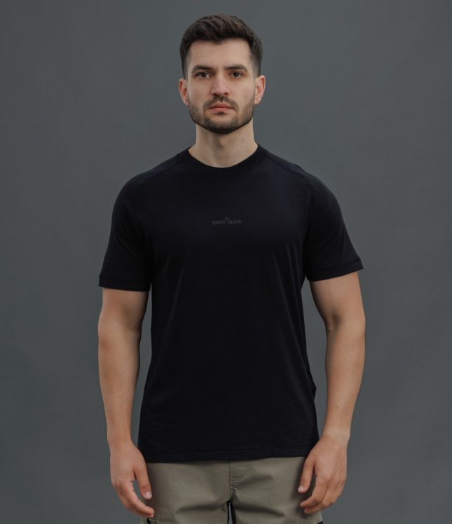 Чоловіча футболка STONE ISLAND 152100020-S0080 V0029, колір чорний | Ціна 11499 грн, фото 2