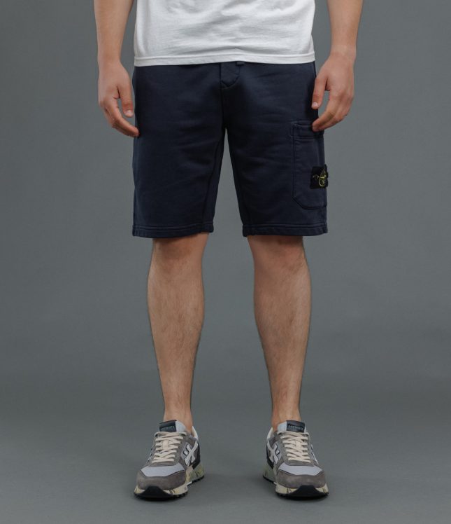 Чоловічі шорти STONE ISLAND 156200011-S0051 V0020, колір синій | Ціна 11999 грн, фото 2