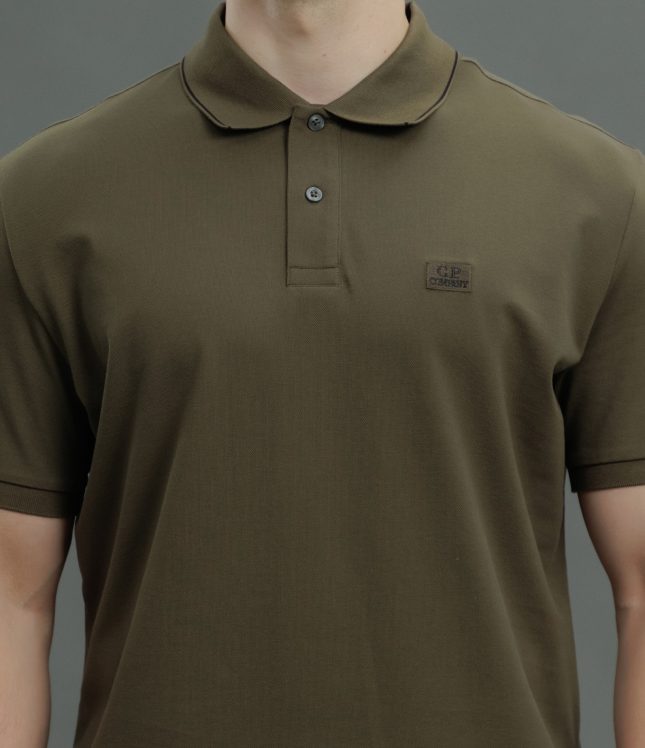 Чоловіча футболка C.P. COMPANY CMPL097A 005263W COL:683, колір зелений | Ціна 5199 грн, фото 3