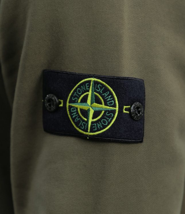 Чоловіче худі STONE ISLAND 156100045-S0051 V0054, колір зелений | Ціна 14799 грн, фото 8