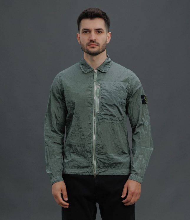 Чоловічий оверширт STONE ISLAND 151200005-S0019 V0055, колір зелений | Ціна 19999 грн, фото 2