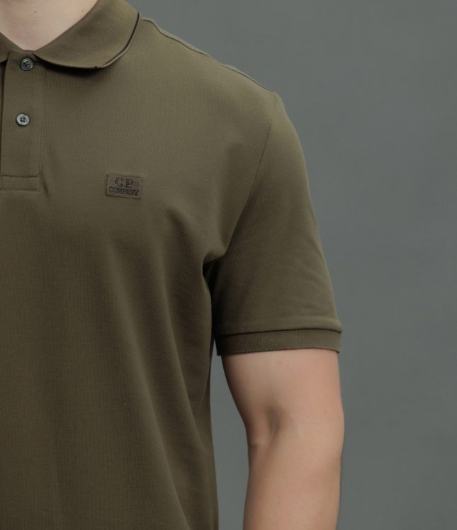Чоловіча футболка C.P. COMPANY CMPL097A 005263W COL:683, колір зелений | Ціна 5199 грн, фото 4