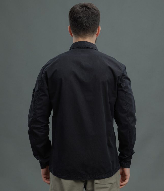 Чоловічий оверширт STONE ISLAND 15106WN V0129, колір чорний | Ціна 18999 грн, фото 6