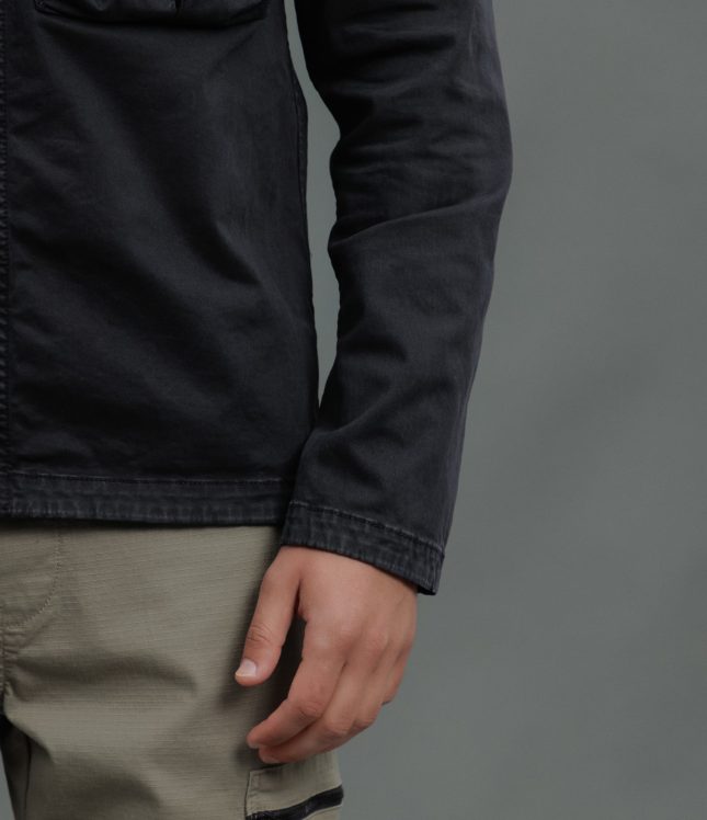 Чоловічий оверширт STONE ISLAND 1510304 V0129, колір чорний | Ціна 18999 грн, фото 5