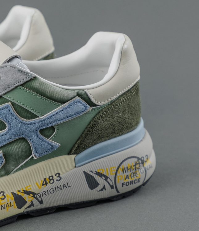 Чоловічі кросівки PREMIATA MICK 7216, колір зелений | Ціна 13499 грн, фото 4