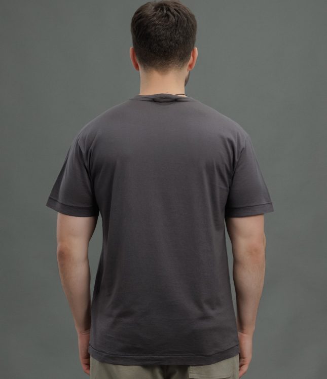 Чоловіча футболка STONE ISLAND 152100039-S0013 V0065, колір сірий | Ціна 6999 грн, фото 6