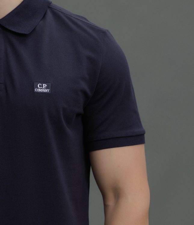 Чоловіча футболка C.P. COMPANY CMPL065A 005263W COL:888, колір синій | Ціна 6499 грн, фото 4
