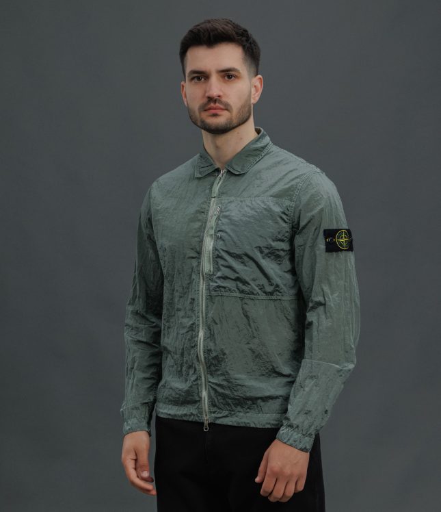 Чоловічий оверширт STONE ISLAND 151200005-S0019 V0055, колір зелений | Ціна 19999 грн, фото 1