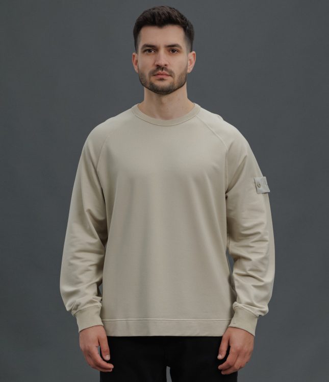 Чоловічий світшот STONE ISLAND 15610011-S00F3 V0090, колір бежевий | Ціна 14999 грн, фото 2