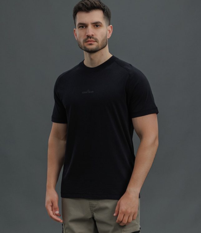 Чоловіча футболка STONE ISLAND 152100020-S0080 V0029, колір чорний | Ціна 11499 грн, фото 1