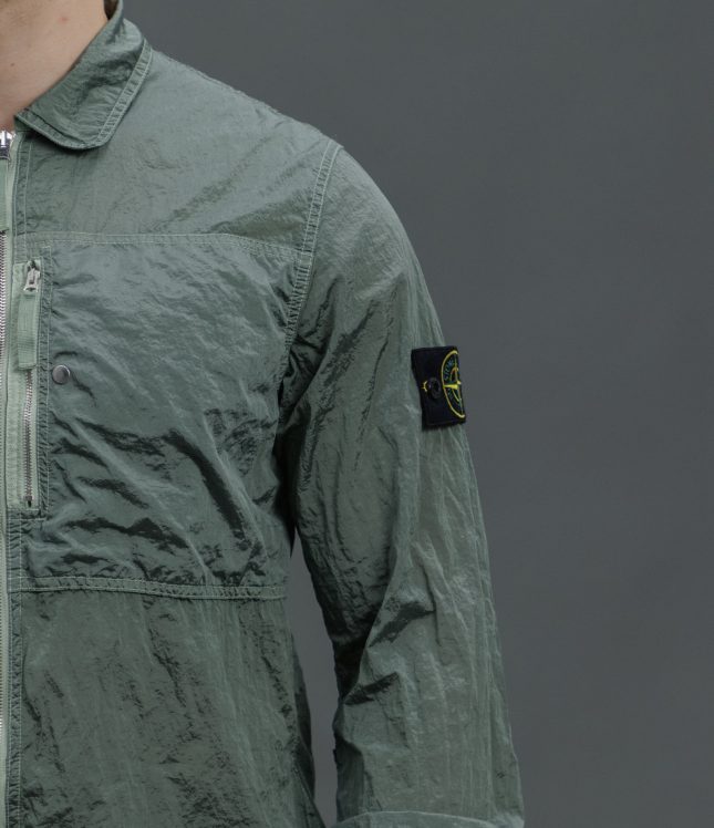Чоловічий оверширт STONE ISLAND 151200005-S0019 V0055, колір зелений | Ціна 19999 грн, фото 4