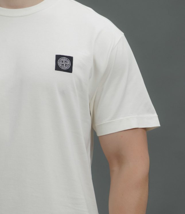 Чоловіча футболка STONE ISLAND 152100039-S0013 V0093, колір бежевий | Ціна 6999 грн, фото 4
