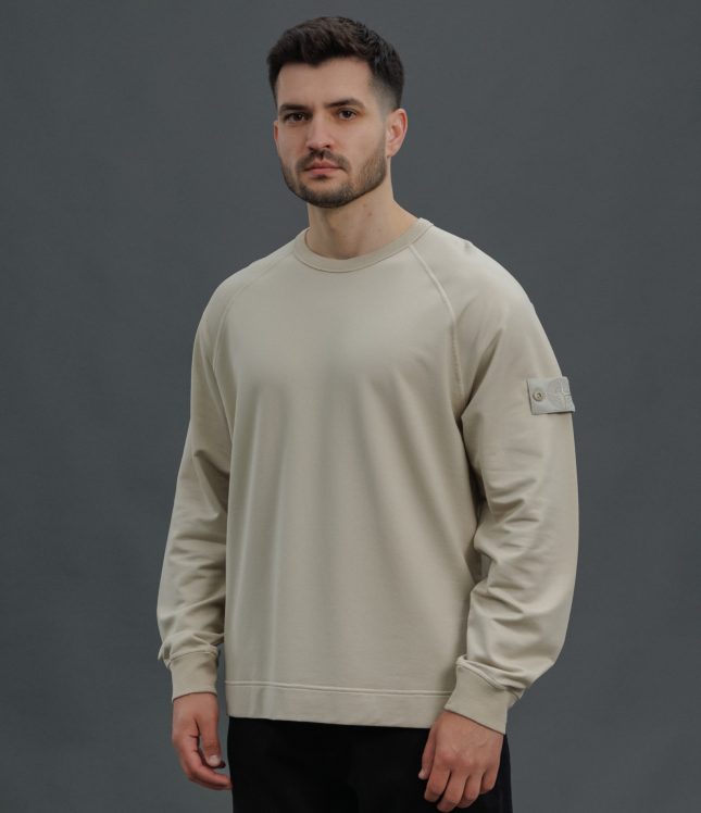 Чоловічий світшот STONE ISLAND 15610011-S00F3 V0090, колір бежевий | Ціна 14999 грн, фото 1
