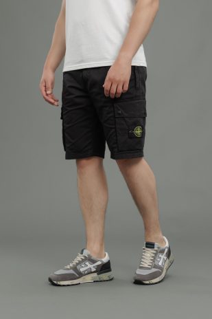 Чоловічі шорти STONE ISLAND 15L100019-S0A10 V0029, колір чорний