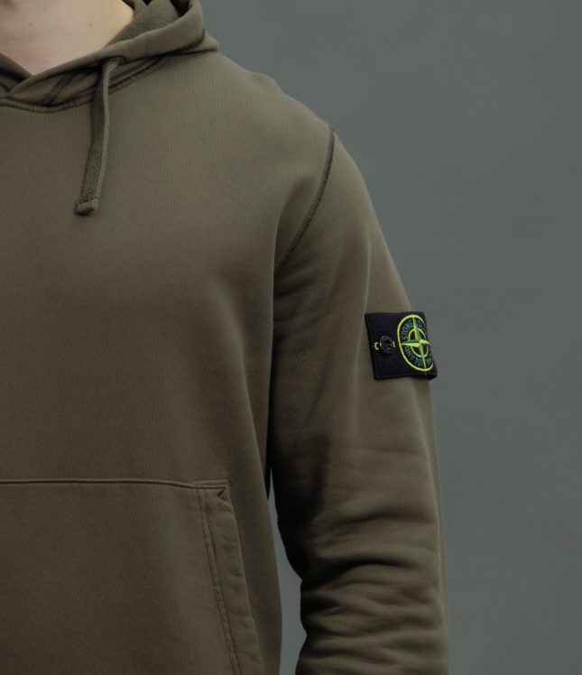 Чоловіче худі STONE ISLAND 156100045-S0051 V0054, колір зелений | Ціна 14799 грн, фото 5