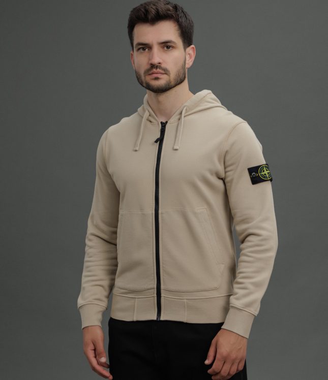 Чоловіче худі STONE ISLAND 156100042-S0051 V009A, колір бежевий | Ціна 16799 грн, фото 1