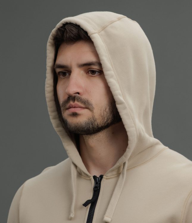Чоловіче худі STONE ISLAND 156100042-S0051 V009A, колір бежевий | Ціна 16799 грн, фото 6
