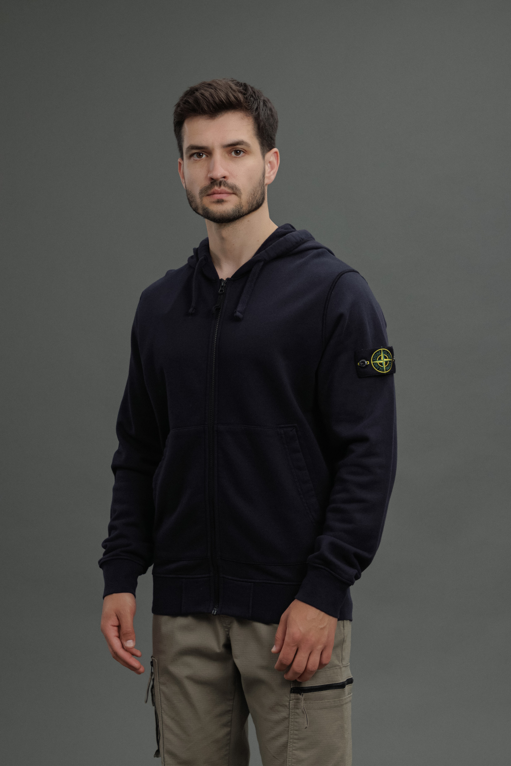 Чоловіче худі STONE ISLAND 156100042-S0051 V0020, колір синій