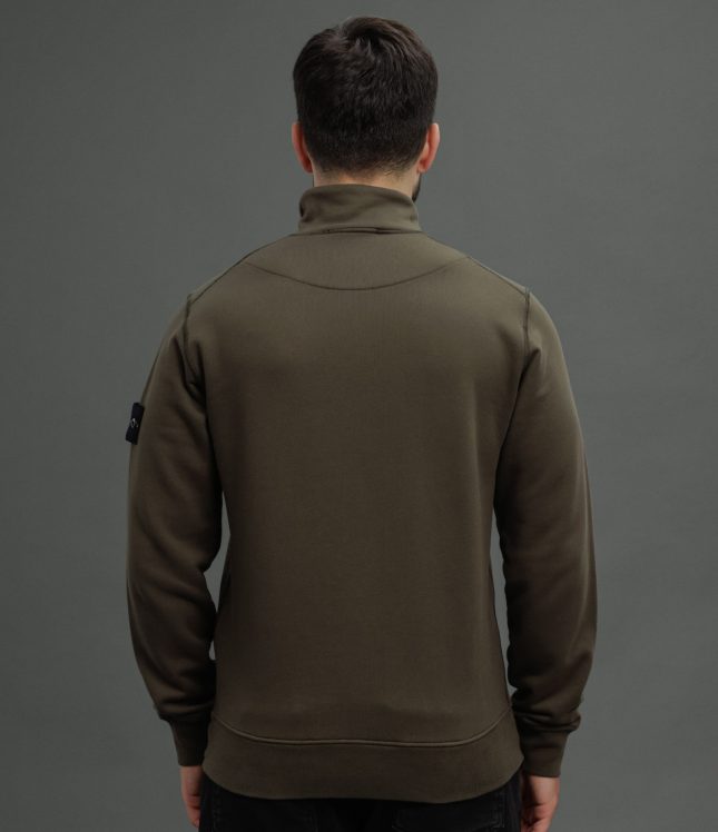 Чоловічий світшот STONE ISLAND 156100619-S0051 V0054, колір зелений | Ціна 16999 грн, фото 6