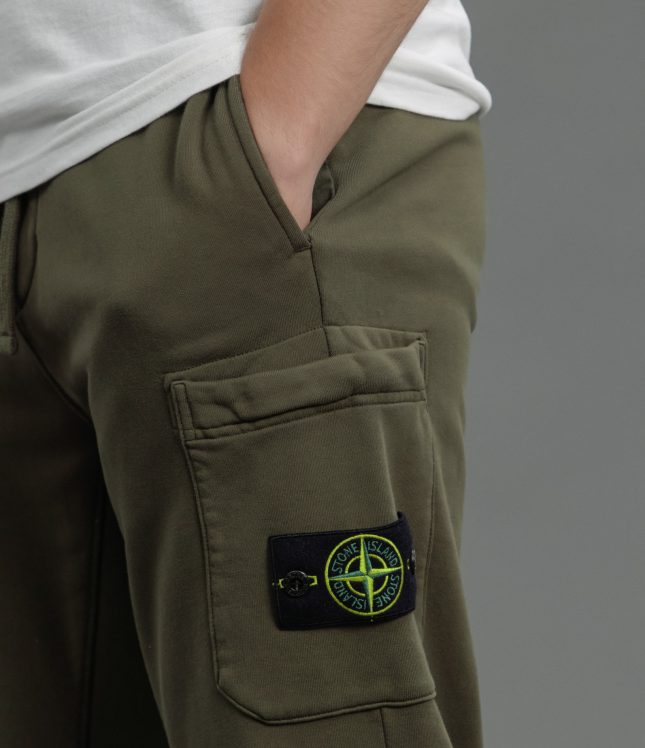 Чоловічі штани STONE ISLAND 156200644-S0051 V0054, колір зелений | Ціна 16999 грн, фото 4