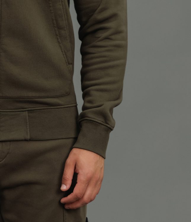 Чоловічий світшот STONE ISLAND 156100643-S0051 V0054, колір зелений | Ціна 18499 грн, фото 5