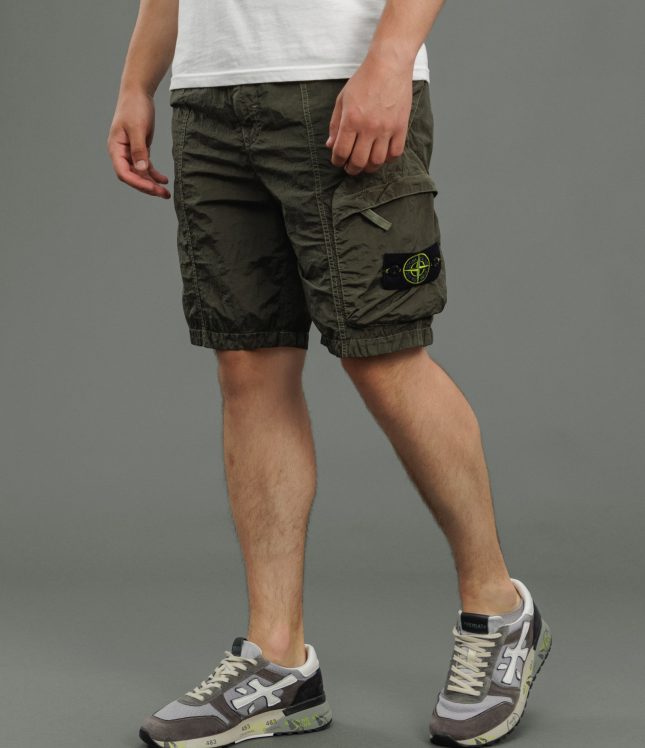 Чоловічі шорти STONE ISLAND 15L100007-S0019 V0054, колір зелений | Ціна 9999 грн, фото 1