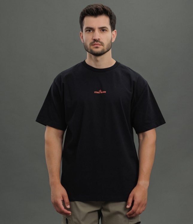 Чоловіча футболка STONE ISLAND 1521002RC-S0153 V0029, колір чорний | Ціна 9999 грн, фото 2