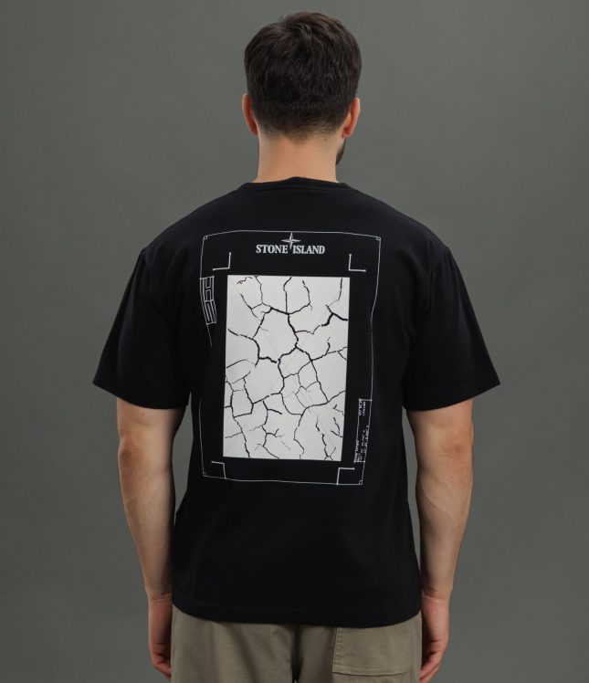 Чоловіча футболка STONE ISLAND 1521002RC-S0137 V0029, колір чорний | Ціна 9499 грн, фото 6