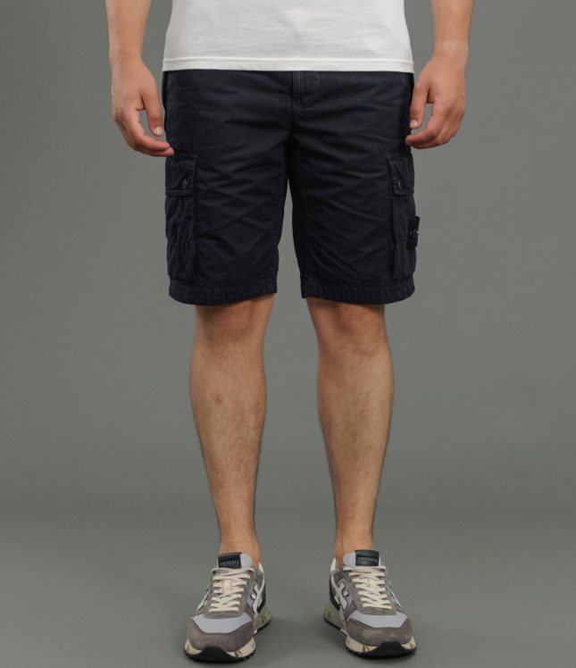 Чоловічі шорти STONE ISLAND 15L100019-S00WA V0120, колір синій | Ціна 14399 грн, фото 2