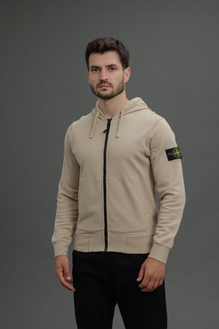 Чоловіче худі STONE ISLAND 156100042-S0051 V009A, колір бежевий