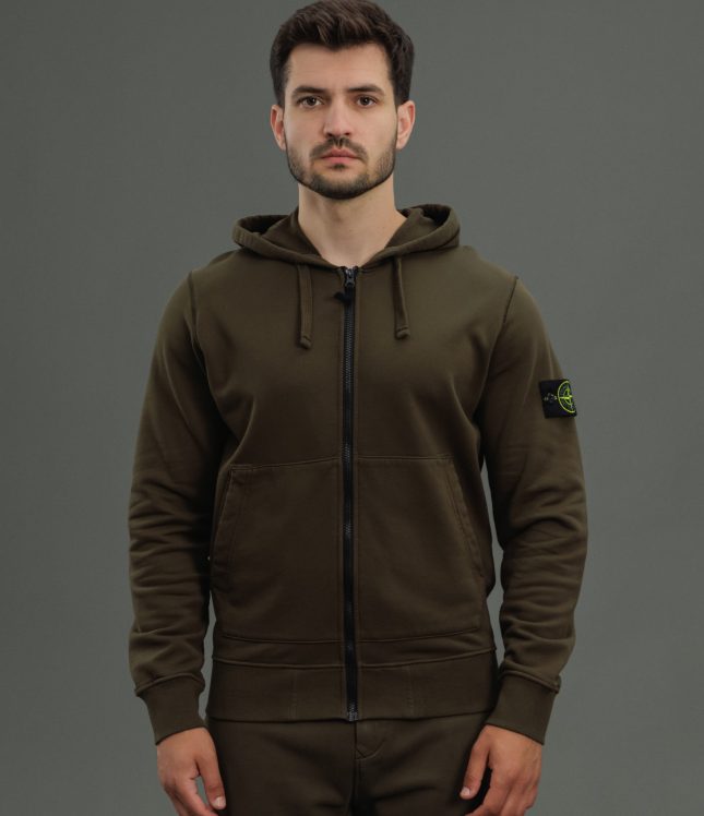 Чоловіче худі STONE ISLAND 156100042-S0051 V0054, колір зелений | Ціна 20999 грн, фото 2