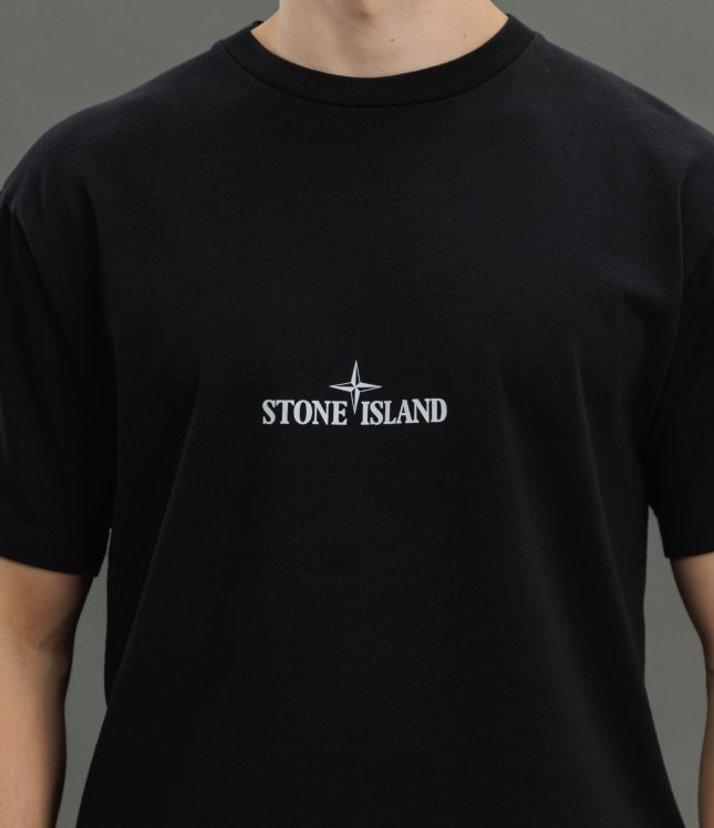 Чоловіча футболка STONE ISLAND 1521002RC-S0137 V0029, колір чорний | Ціна 9499 грн, фото 3