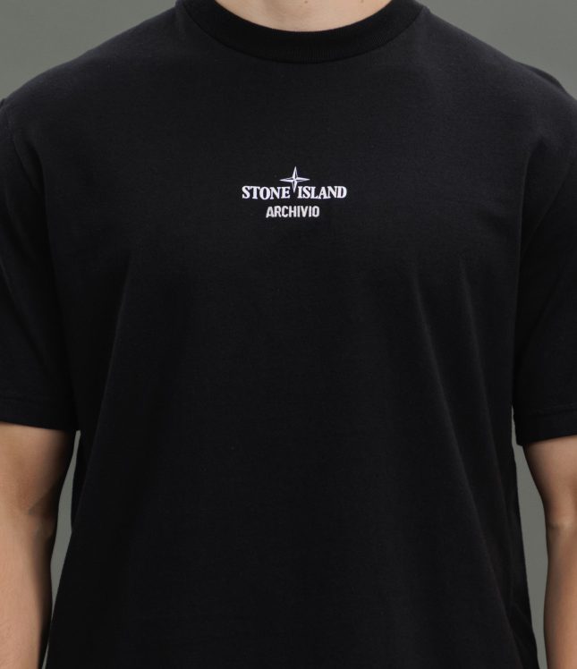 Чоловіча футболка STONE ISLAND ARCHIVIO 152100037-S0091 V0029, колір чорний | Ціна 9999 грн, фото 3